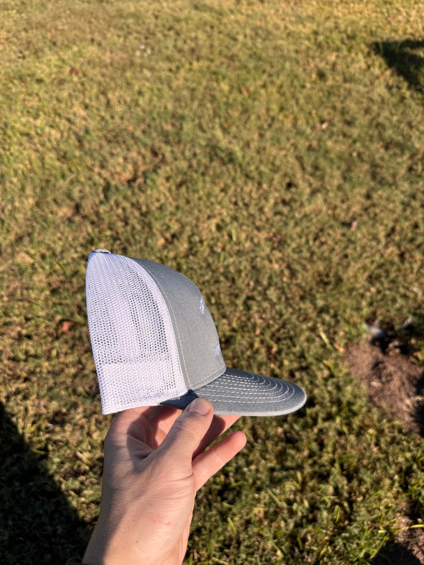 Heather Grey Trucker